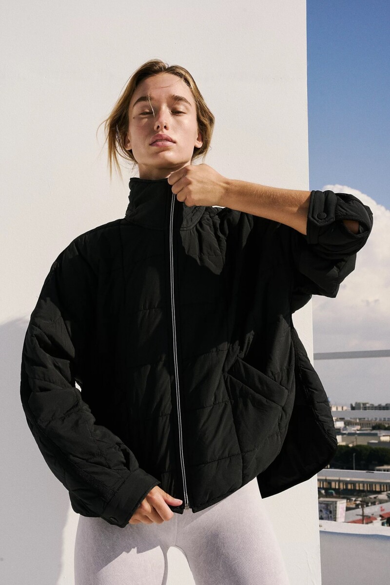 CAMPERA PUFFER Negro