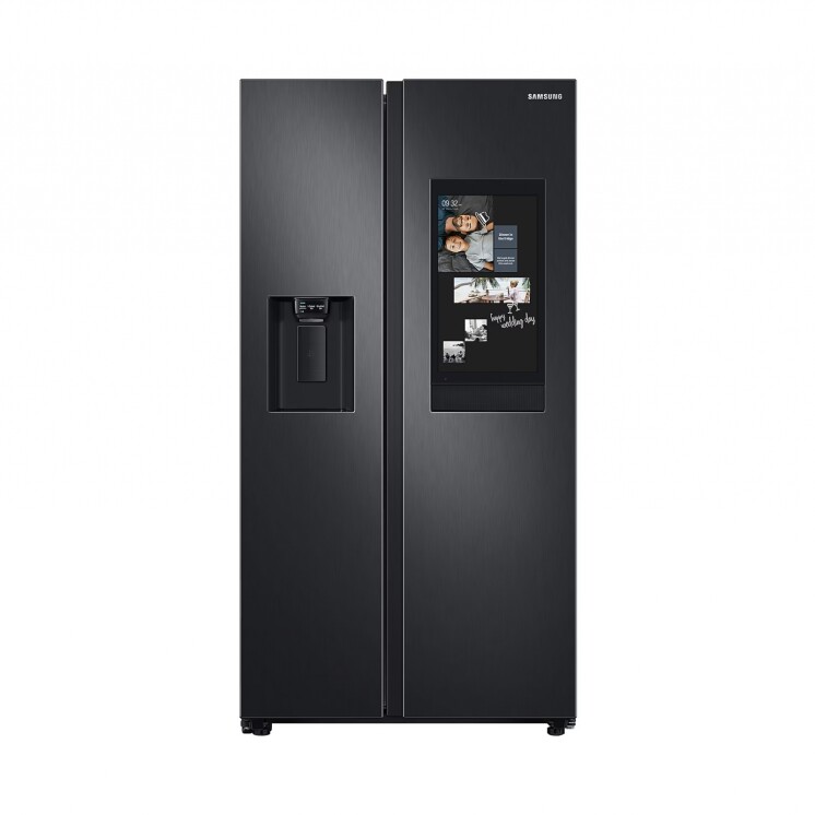 Heladera Side by Side de 585 L Family Hub + Smart TV Crystal 50" de regalo Heladera Side by Side de 585 L Family Hub + Smart TV Crystal 50" de regalo