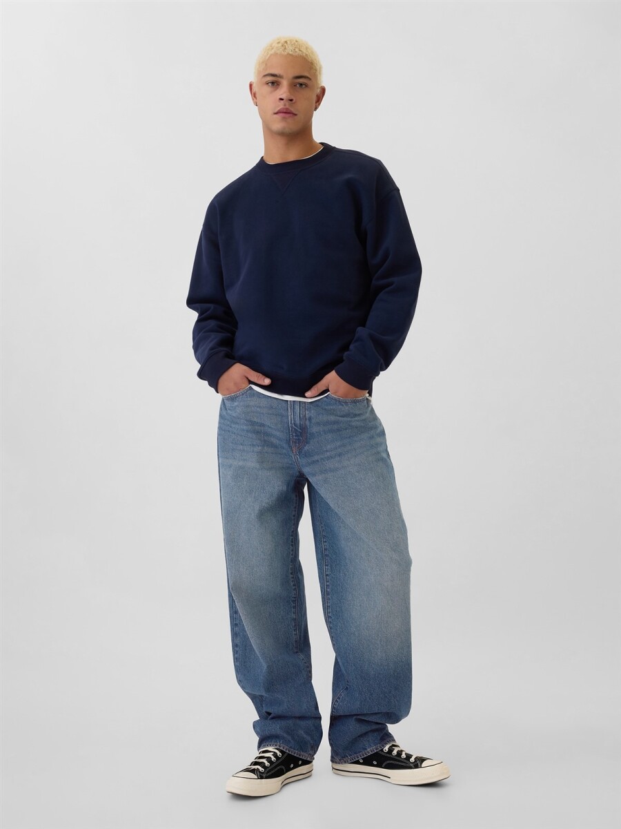 Jean Baggy Hombre - Dark Wash 
