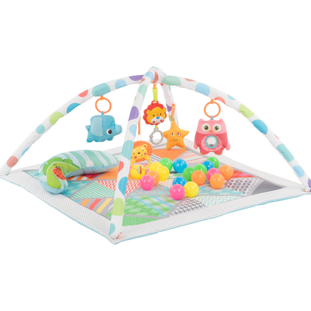 Gimnasio 3 en 1 KIKKABOO TIPI carpa Gimnasio 3 en 1 KIKKABOO TIPI carpa