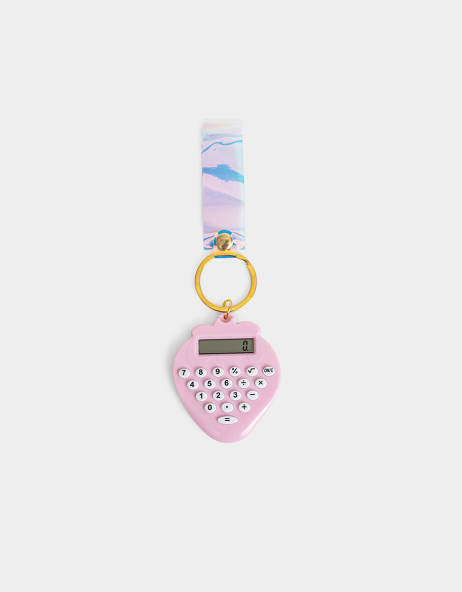Llavero Con Calculadora "berry" 