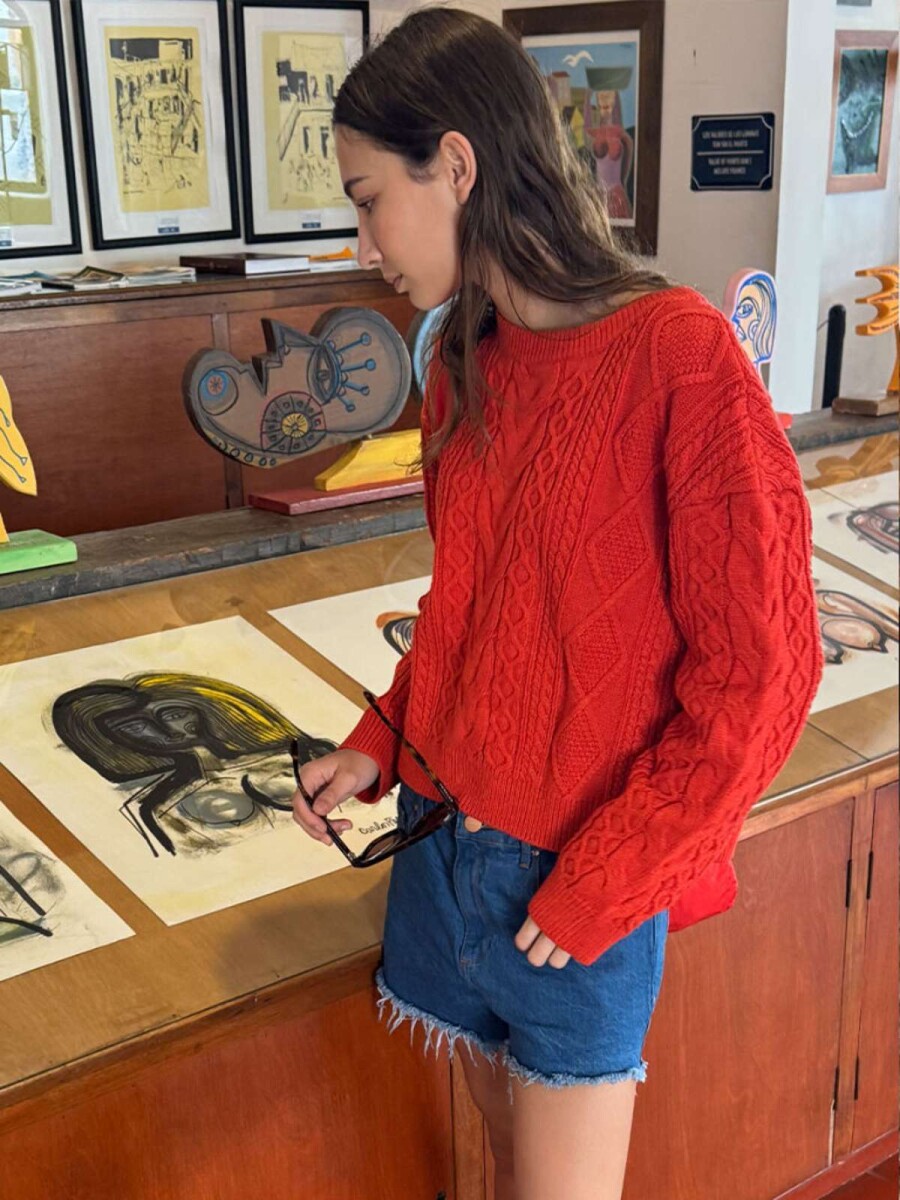 Sweater Kinaly - Red 