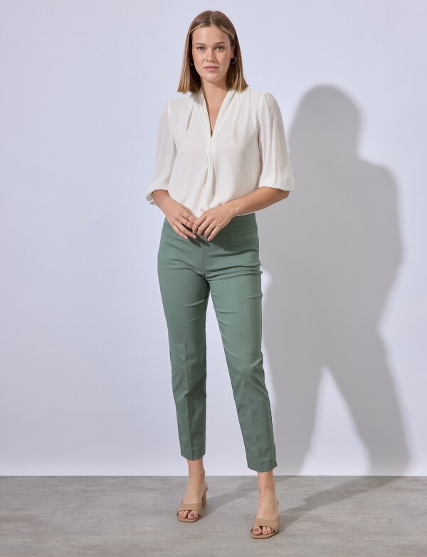 Pantalon Recto Modelador OLIVA