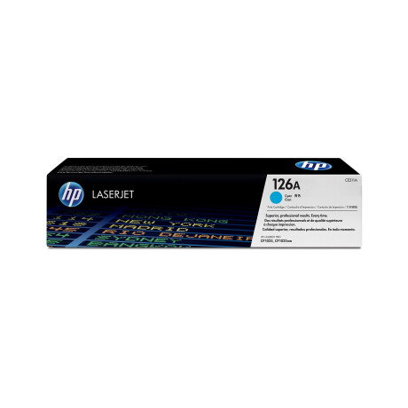 HP TONER CE311A CYAN 126A CP1000/1025NW/M175NW 1000CPS Hp Toner Ce311a Cyan 126a Cp1000/1025nw/m175nw 1000cps