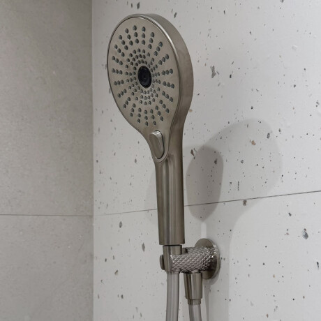 GRIFERIA REPUESTO TELEFONO SATINADO CEPILLADO LINEA GRIS-BRUSHED NICKEL