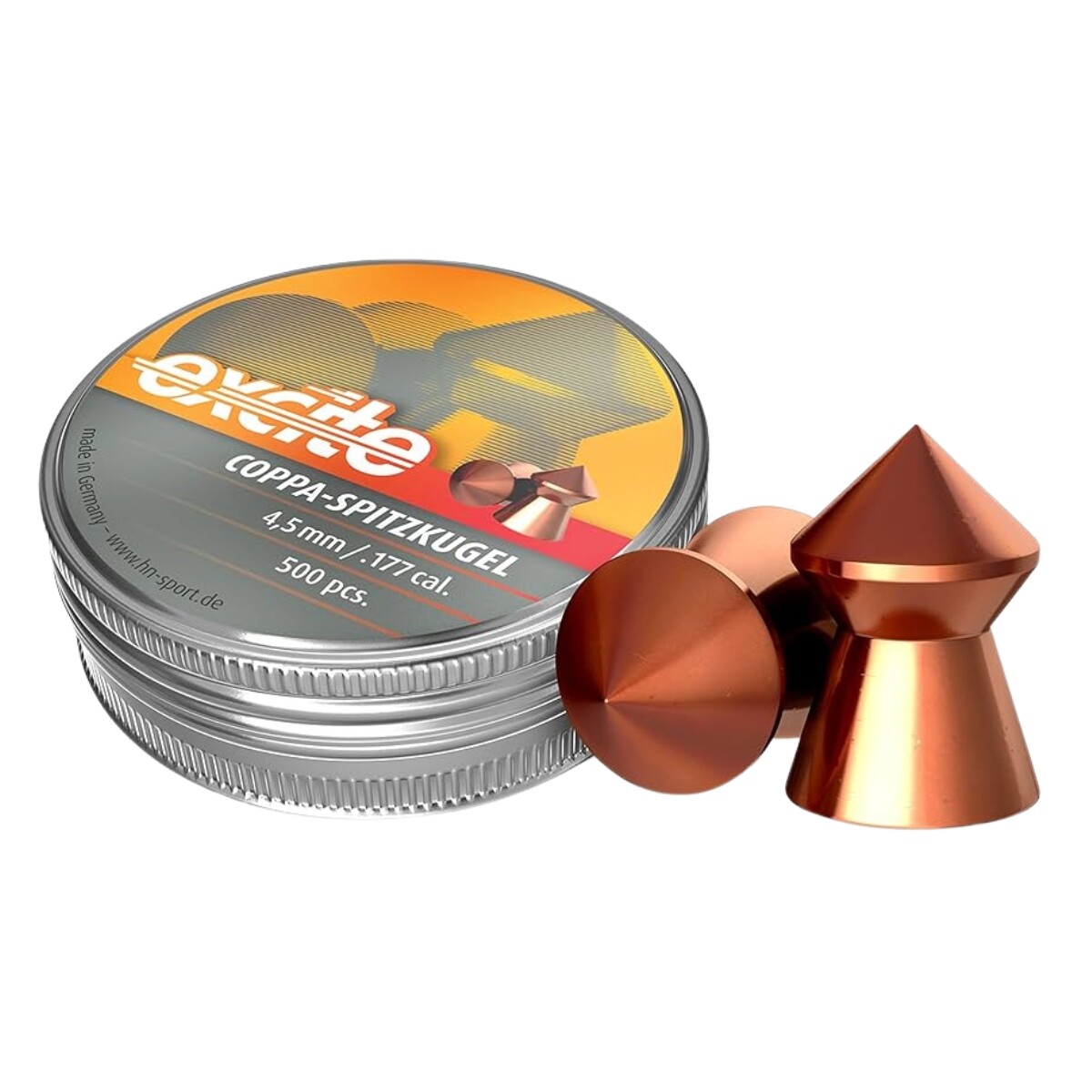 Balin Excite Coppa Spitzkugel 4.5mm 500un 7.65gr 