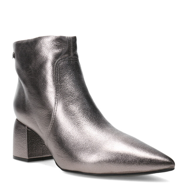 Bota de Mujer Bottero en punta Plateado