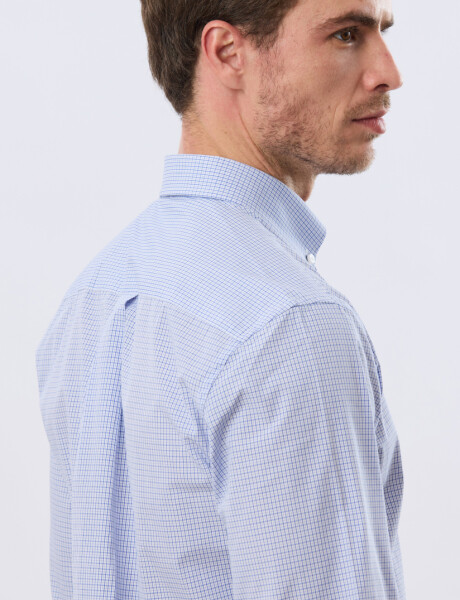 CAMISA CUADROS Azul