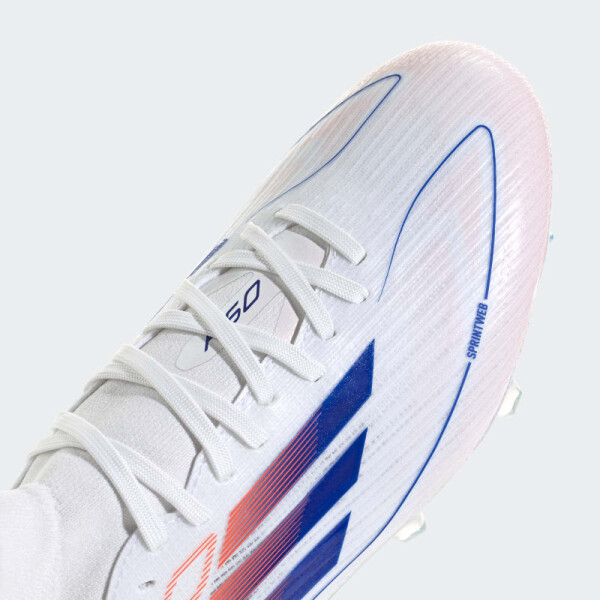 Championes Adidas F50 Pro Mid-Cut FG Blanco