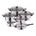 BATERIA DE COCINA 12 PIEZAS - KASSEL BATERIA DE COCINA 12 PIEZAS - KASSEL