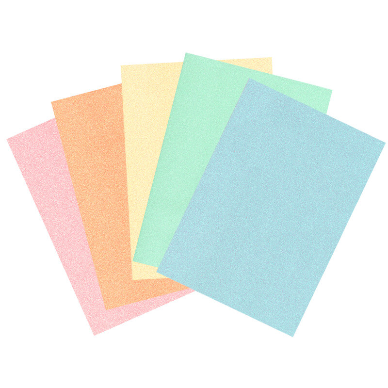 Goma Eva Glitter A4 Colores Pastel x5 Dalí #GOMA EVA GLITTER A4 COLORES PASTEL X5 DALI