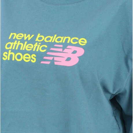 Remera New Balance Athletics Premium Verde