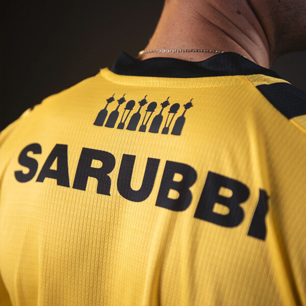 CAMISETA PEÑAROL 2024 - PUMA AMARILLO/NEGRO