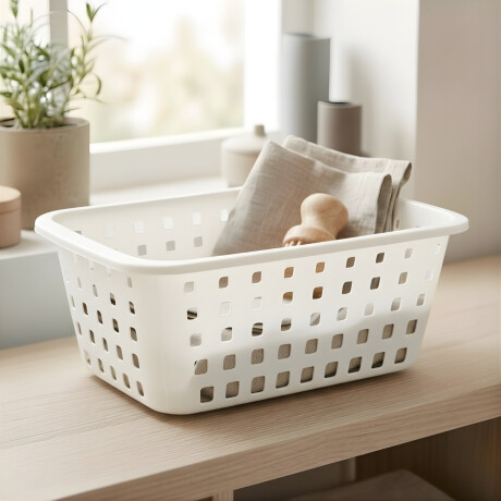 Cesto grande 5,2 lts BLANCO