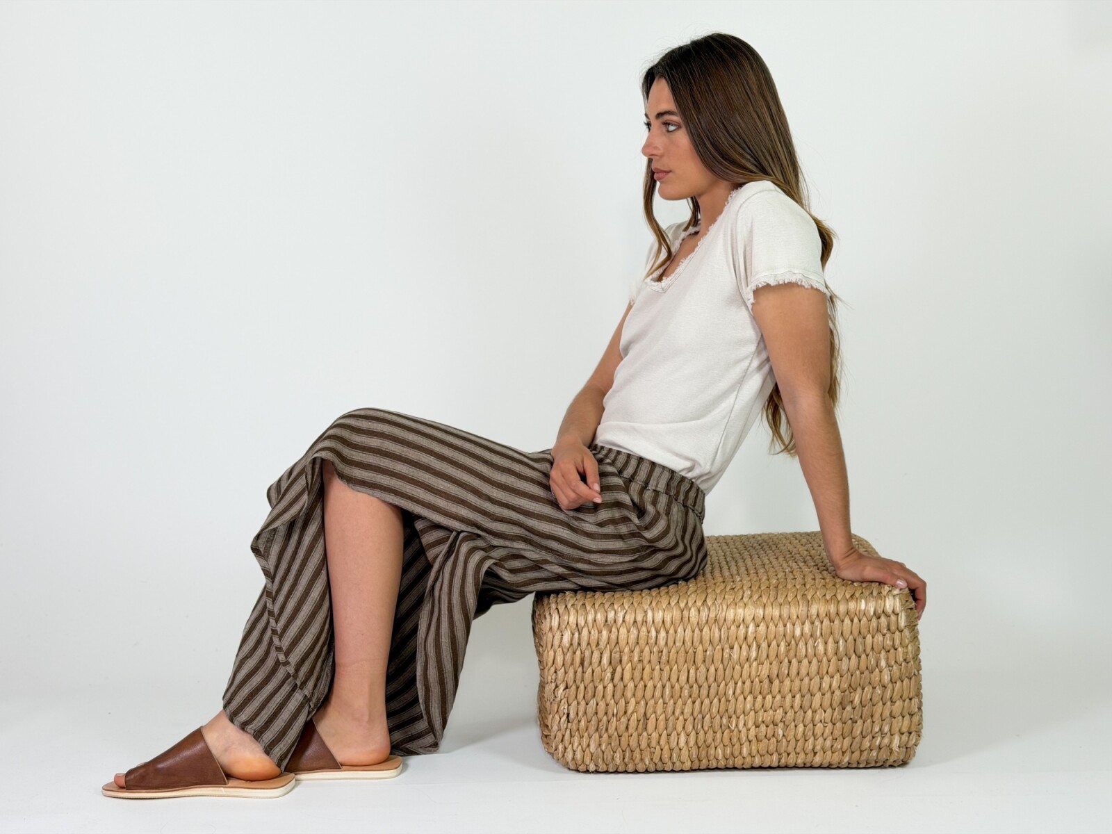 PANTALON TOBAGO - MARRON 