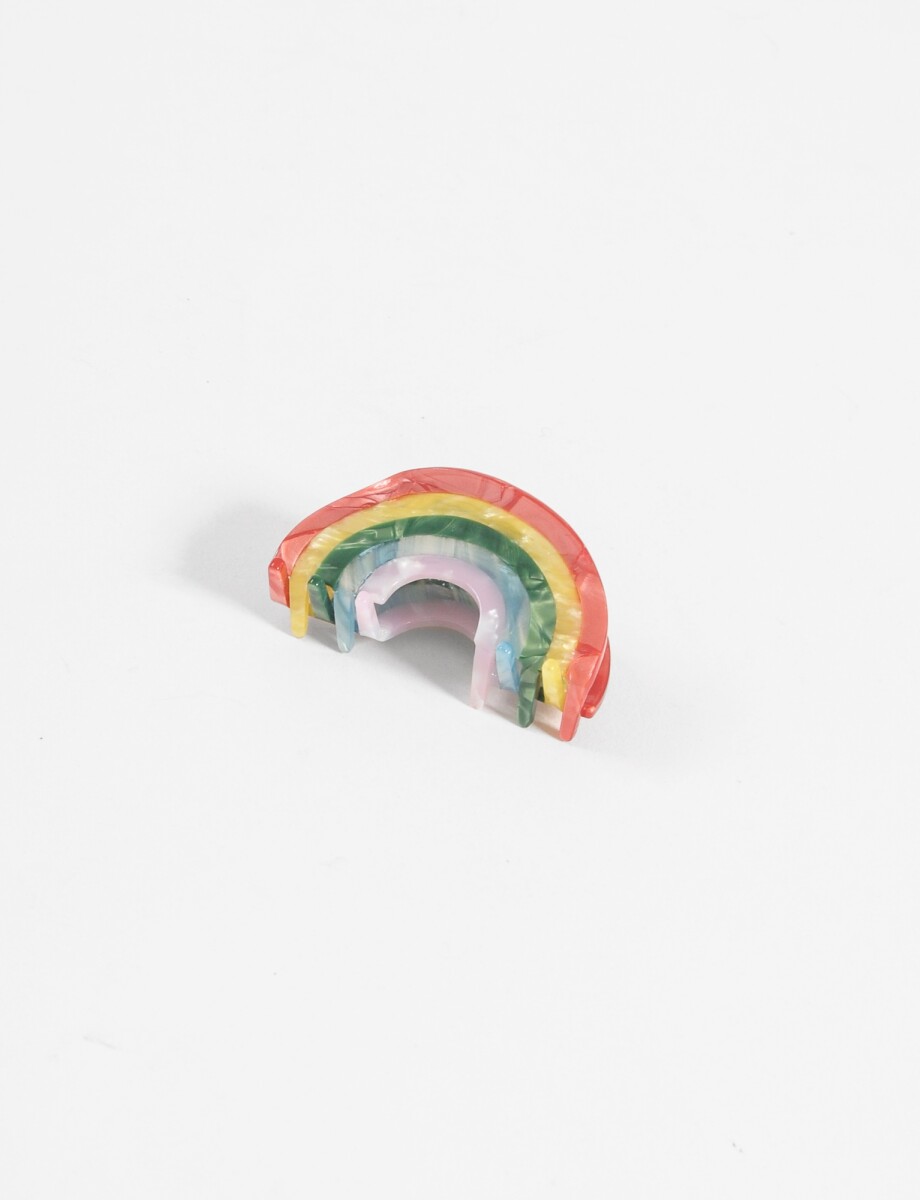 Broche arcoíris - multicolor 