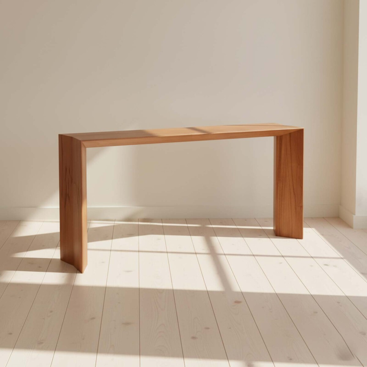 CONSOLA - MADERA MARRON ORLA CASTAÑO 