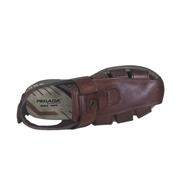 132255 CUERO - PEGADA MARRON