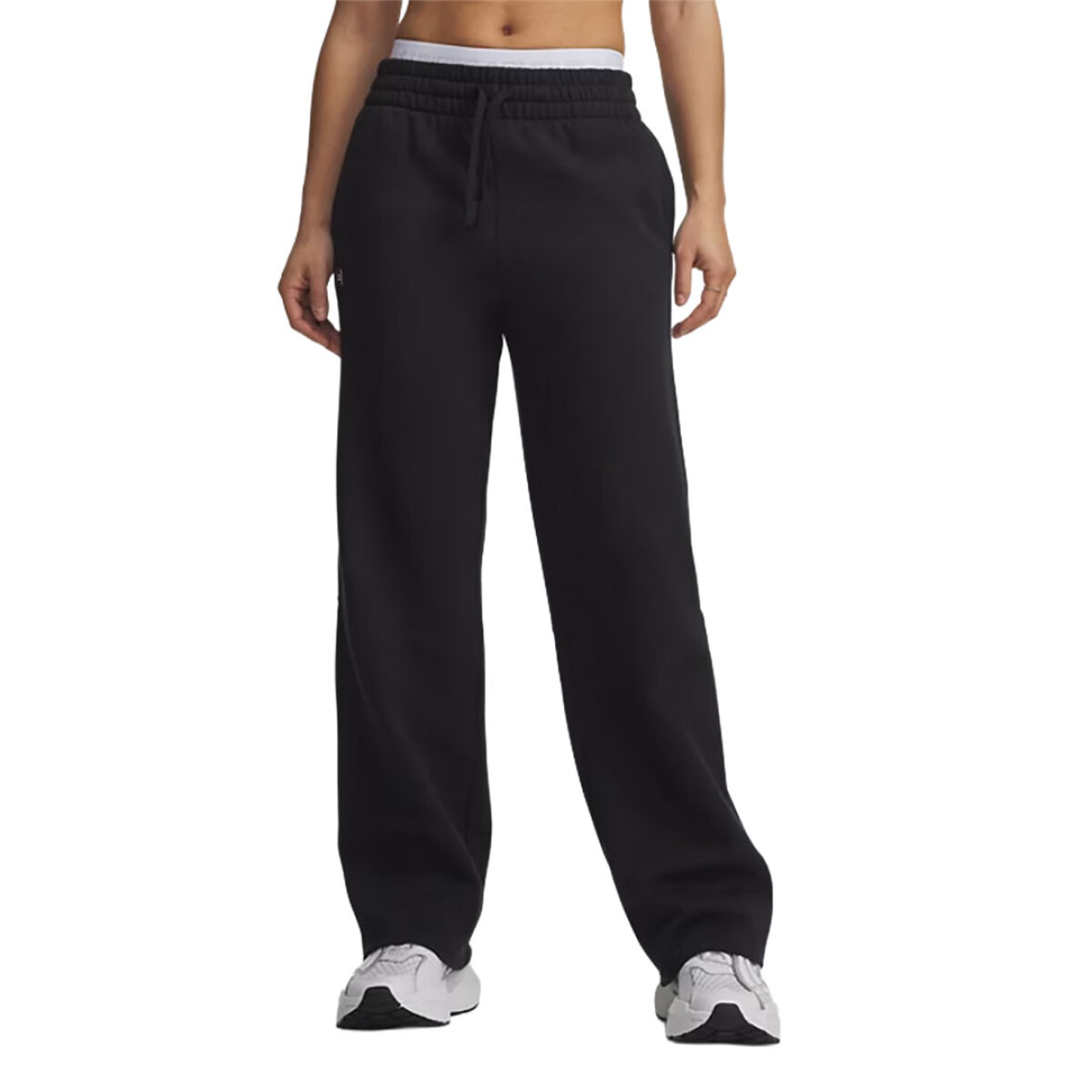 Pantalon de Mujer UNDER ARMOUR Rival Fleece Strght - Negro 