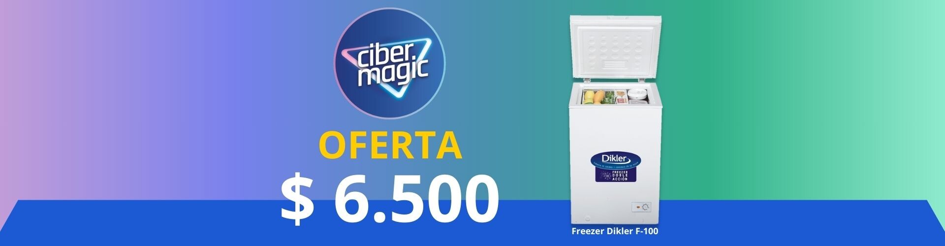 Freezer Dikler F-100 CIBER MAGIC