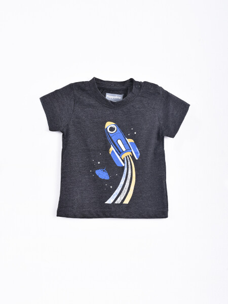 REMERA POLONIO GRIS OSCURO