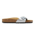 Sandalia Madrid Birko Flor - Estrecho Silver