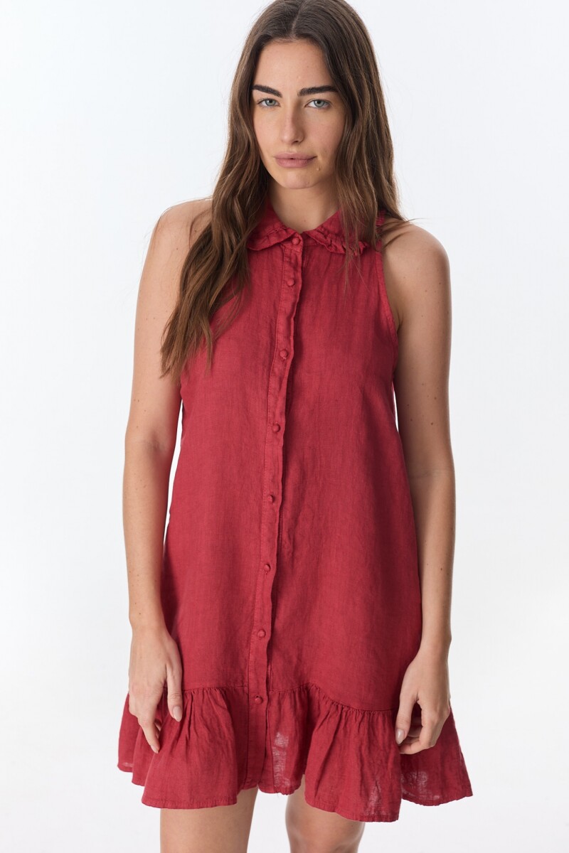 Vestido Lavanda Bordeaux