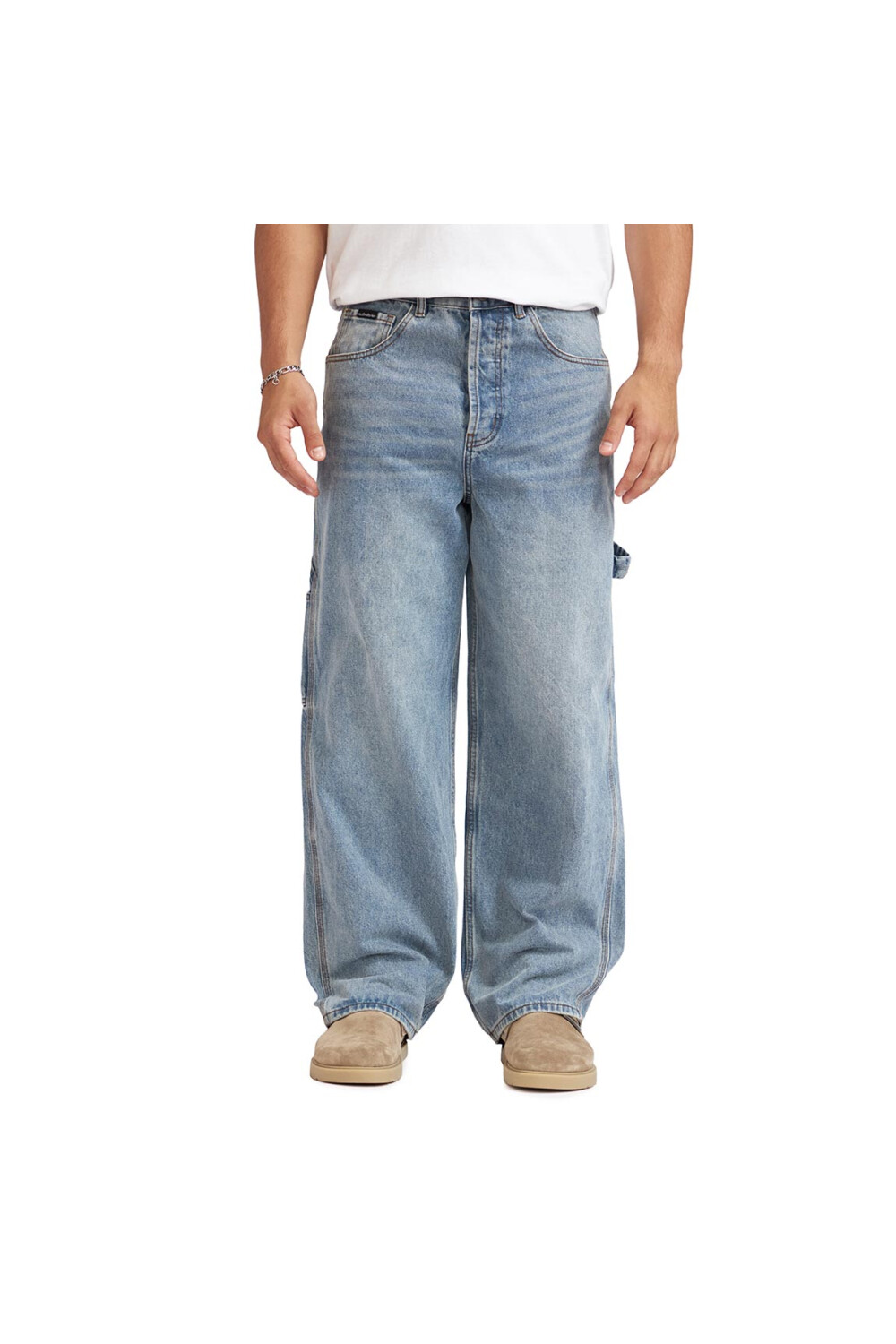 Quiksilver Jeans NILO Hombre - Azul Medio Azul Medio