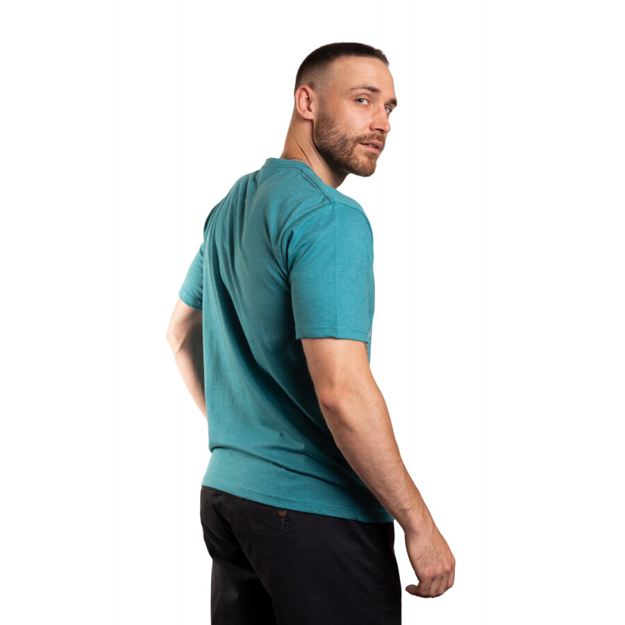 SNAKE T-SHIRT PRINT PETROLEUM