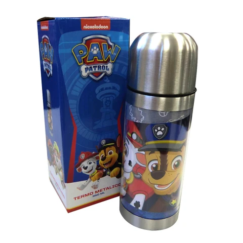 Termo de Metal Térmico 350 ml - Paw Patrol AZUL