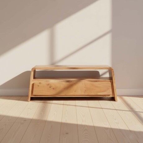 MUEBLE PARA TV MDF-Y-MADERA NATURAL-BEIGE KIOTO NATURAL