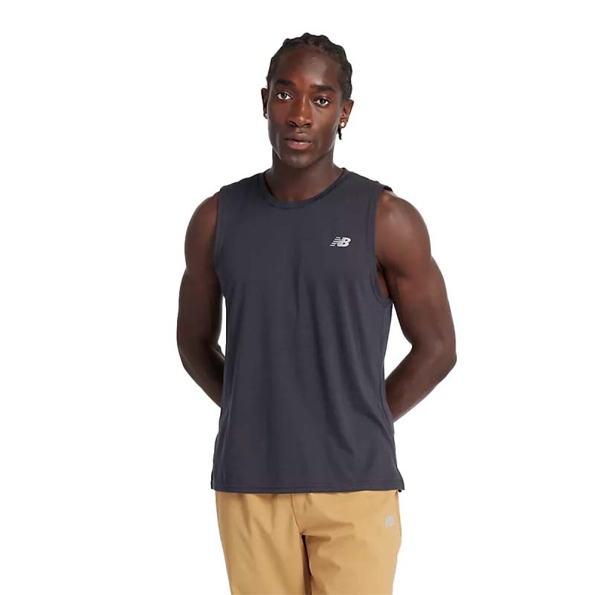Musculosa New Balance Lightweight Jersey - Negro 