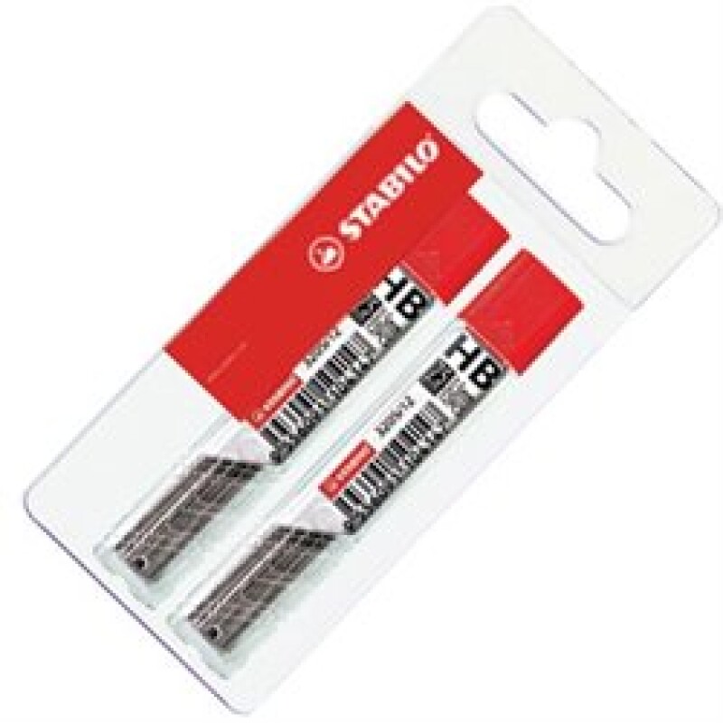 Minas Stabilo 0.5 Mm Hb Blister x2 #MINAS STABILO 0.5 MM HB BLISTER X2