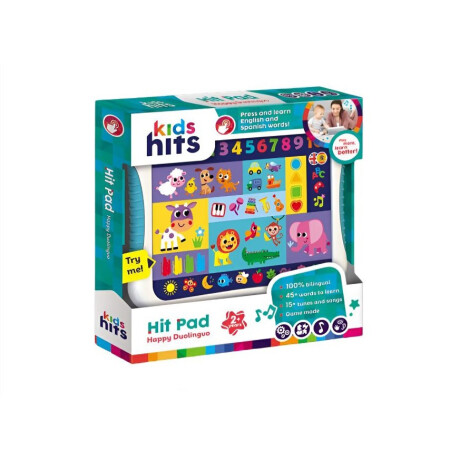Tablet Kids Hits Inglés-Español