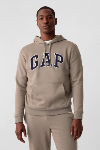 Canguro Logo Gap Con Felpa Hombre Trigger Brown