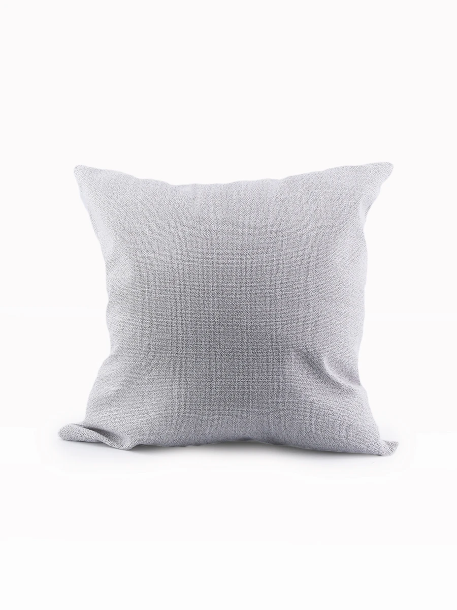 FUNDA ALMOHADON RUSTICO - GRIS 