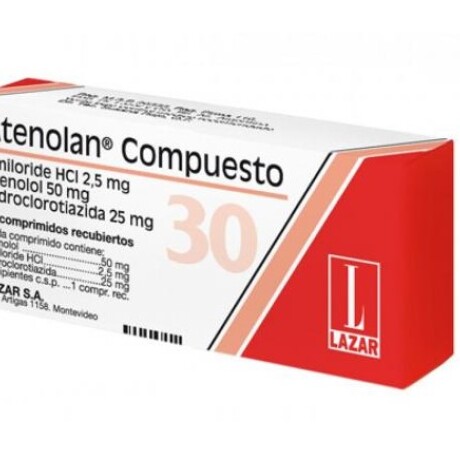 Atenolan Compuesto 30 Comprimidos Atenolan Compuesto 30 Comprimidos