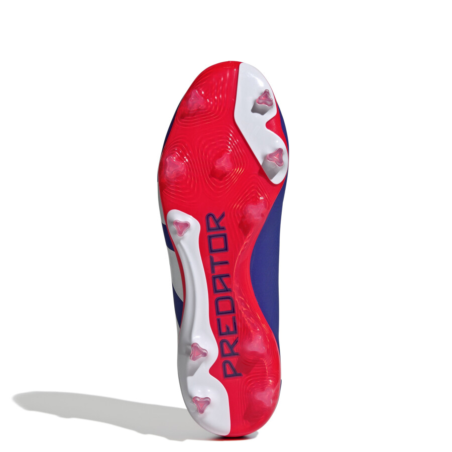 Championes de Hombre Adidas Predator Pro FG Azul - Blanco - Naranja