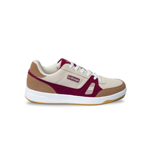 Zapato Hombre LeGroupe CAMEL/BURGUNDY