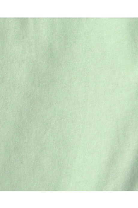 Set tres piezas, short de chambray, buzo y body polo de algodón, estampa deportiva Sin color