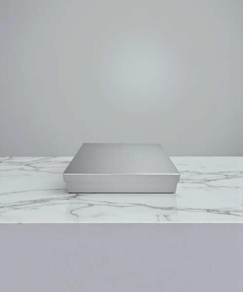 Caja Rigida 17,5 x 27,5 x 4,5 PLATA