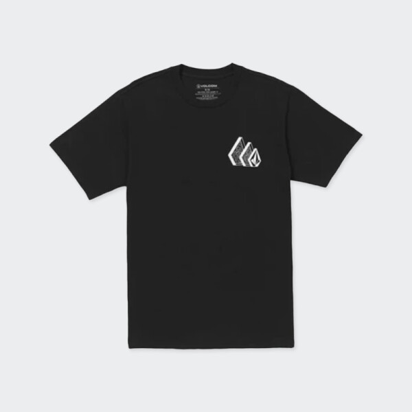 Remera Volcom Repeater Negro