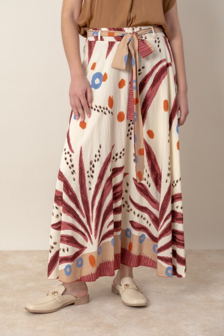 POLLERA ORION Coral