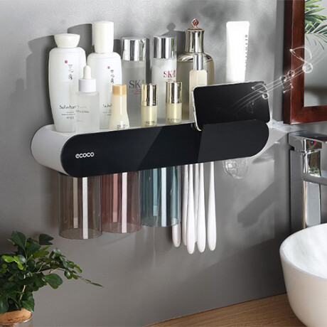 Soporte para Cepillos Dentales Ecoco con Dispensador 001