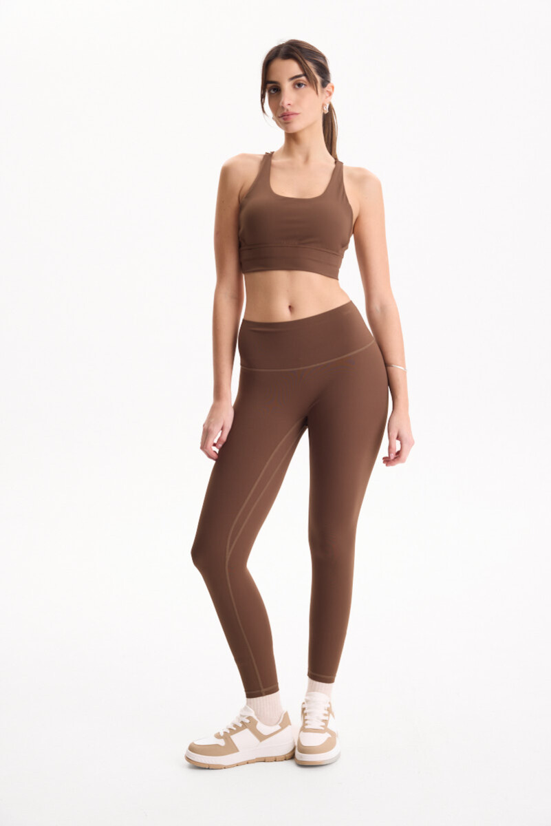 Calza Deportiva Luna - Marron 