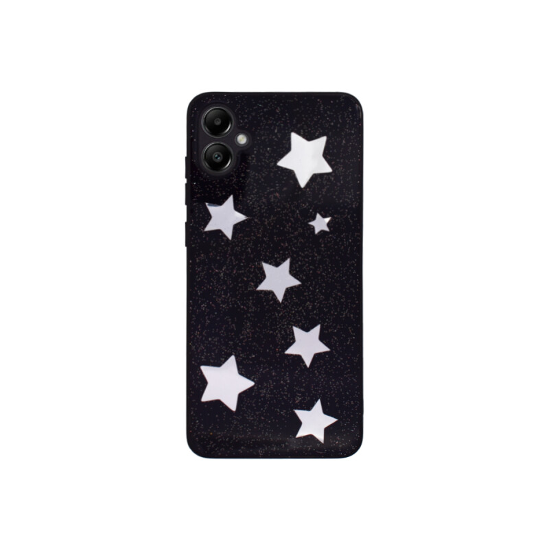 Protector para Samsung Galaxy A05 estrellas color negro Protector Para Samsung Galaxy A05 Estrellas Color Negro