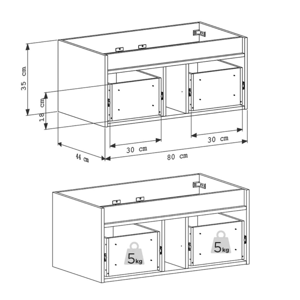 Mueble de baño Goya Jequitiba y mesada suspendida en porcelanato Napoles 80cm Travertino Mueble De Baño Goya Jequitiba Y Mesada Suspendida En Porcelanato Napoles 80cm Travertino