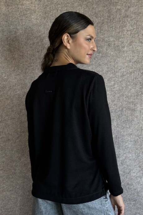 Remera Bremen Lanilla Negra