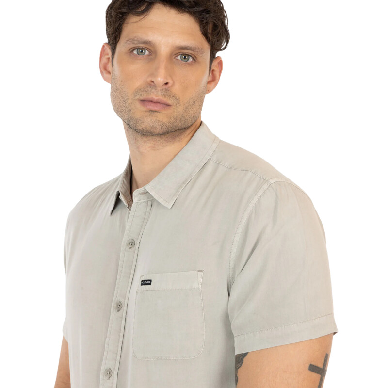 Camisa Volcom Maverick - Beige Camisa Volcom Maverick - Beige