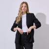 Blazer Lino NEGRO